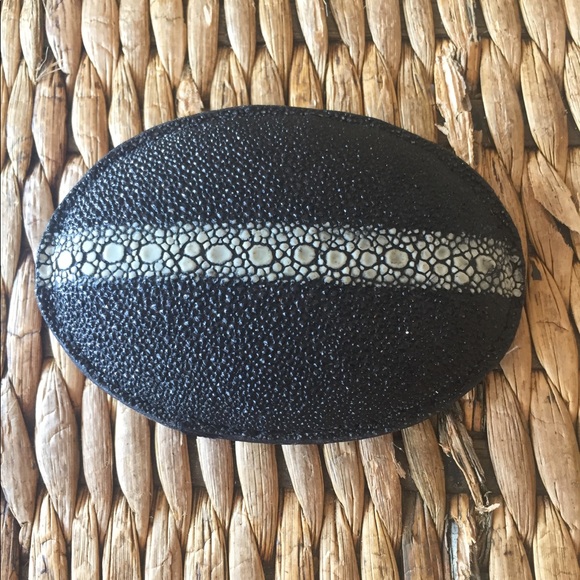 Shagreen Belt Buckle - Picture 2 of 6